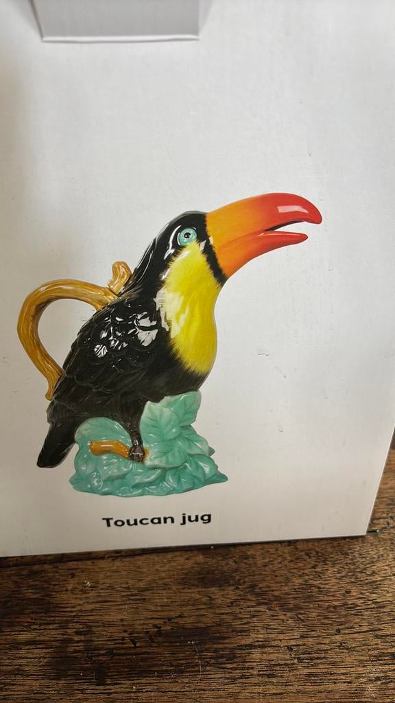 &klevering amsterdam schenkkan toucan nieuw, Ophalen of Verzenden
