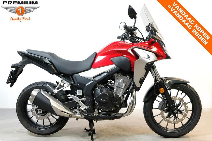 Honda CB 500 X (bj 2020), Motoren, Motoren | Honda, Bedrijf, Toermotor, ABS, Handvatverwarming, LED Verlichting