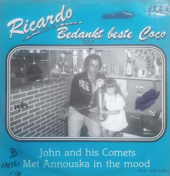 Vinylsingle ricardo gezocht, Cd's en Dvd's, Vinyl | Nederlandstalig, Ophalen of Verzenden, Zo goed als nieuw, Overige formaten