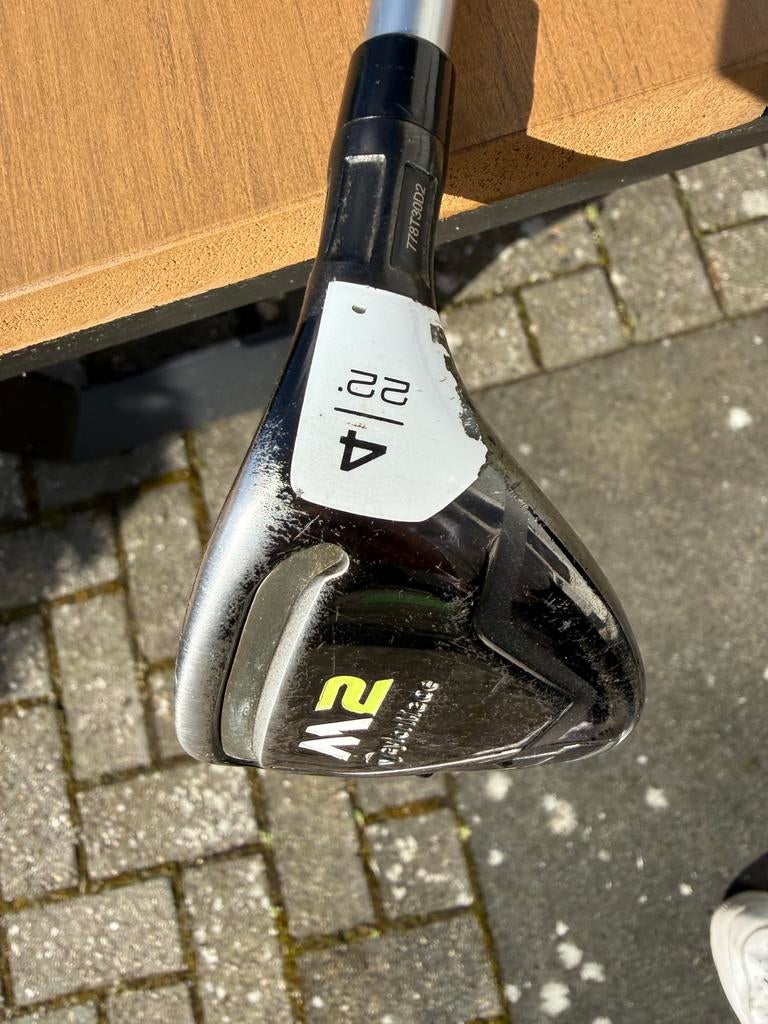 TaylorMade M2 Rescue (Hybrid 4) – 22 – Fujikura Shaft, Sport en Fitness, Golf, Ophalen, Zo goed als nieuw, Club, Overige merken