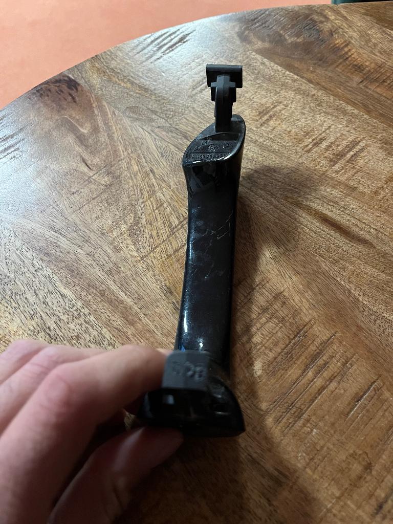 Mercedes b-klasse deurhendel a1697660501 zwart a169 w169, Ophalen of Verzenden, Mercedes-Benz