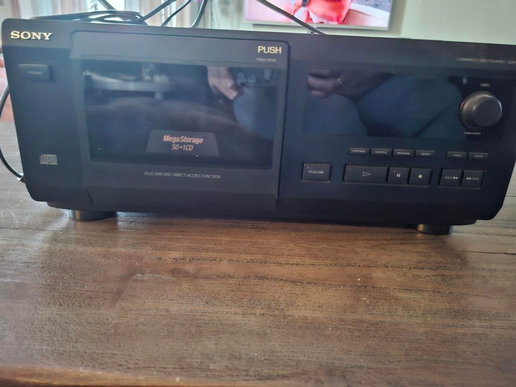 Sony  CDP-CX571, 50+1 CD-wisselaar, Ophalen of Verzenden, Gebruikt, Sony, Wisselaar
