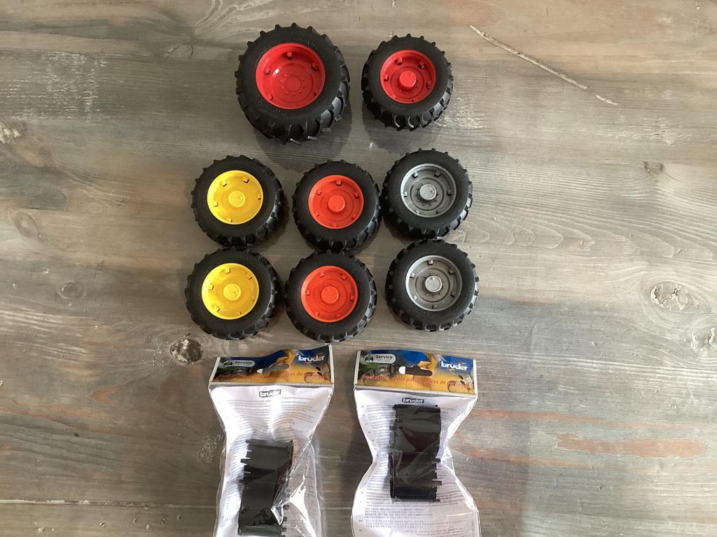 Bruder dubbel lucht, Ophalen of Verzenden, Zo goed als nieuw