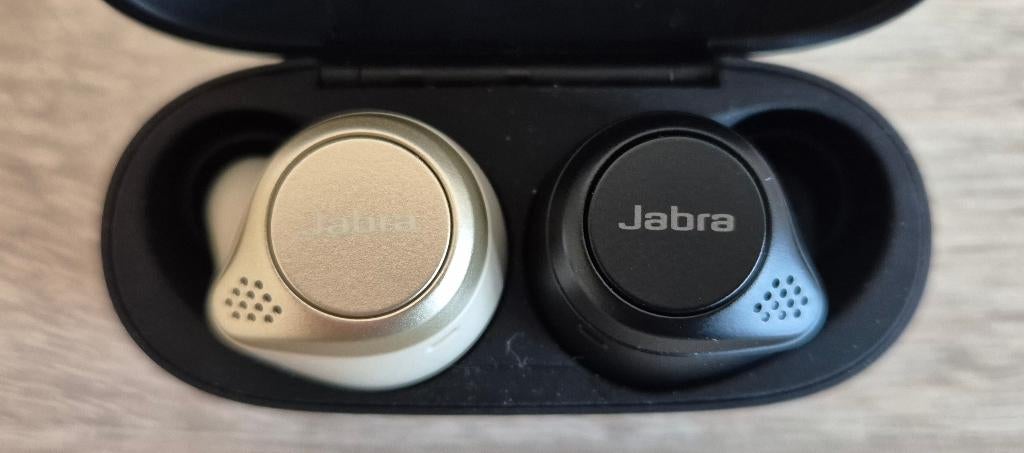 Jabra Elite 75t ANC oordopjes, Ophalen of Verzenden, Gebruikt, In oorschelp (earbud), Bluetooth