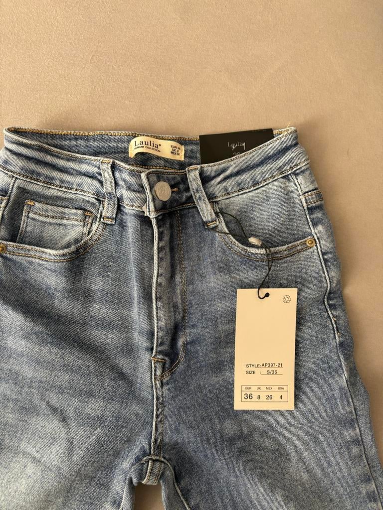 Nieuwe Laulia Jeans - Maat 36, Ophalen of Verzenden, Nieuw, Blauw, W28 - W29 (confectie 36)