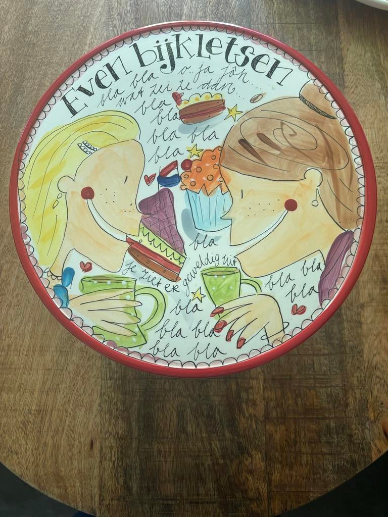 Blond Amsterdam Taartplateau - Even BijKletsen, Ophalen, Blond Amsterdam, Overige typen, Zo goed als nieuw