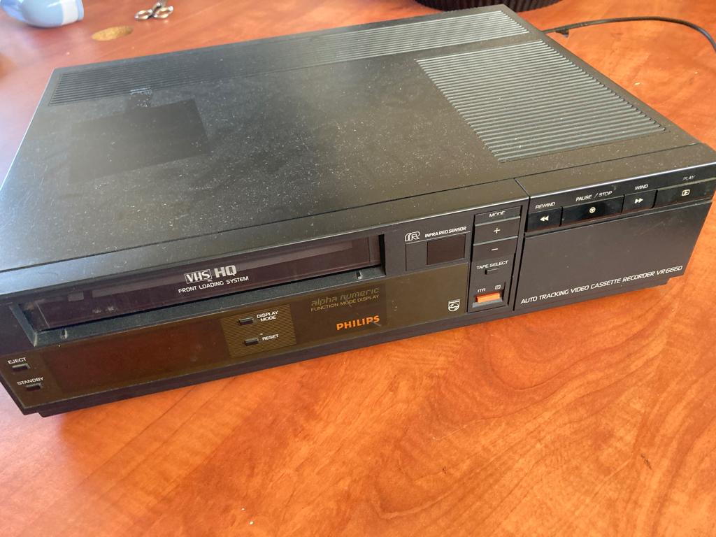 Philips VHS videorecorder, Ophalen, Gebruikt, VHS-speler of -recorder