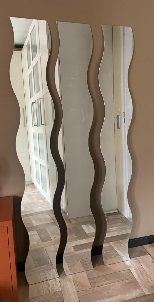 drie spiegels Ikea, Ophalen, Minder dan 50 cm, Zo goed als nieuw, Overige vormen