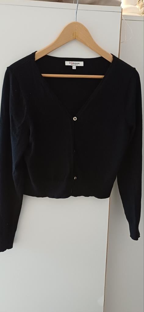 Morgan vestje mt M, Maat 38/40 (M), Zwart, Zo goed als nieuw, Morgan