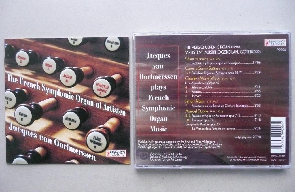 Franse orgelmuziek. Jacques van Oortmerssen., Ophalen of Verzenden, Classicisme, Zo goed als nieuw, Kamermuziek