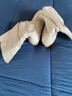 Leren laarzen . Gebroken wit., Kleding | Dames, Schoenen, Ophalen of Verzenden, Gedragen