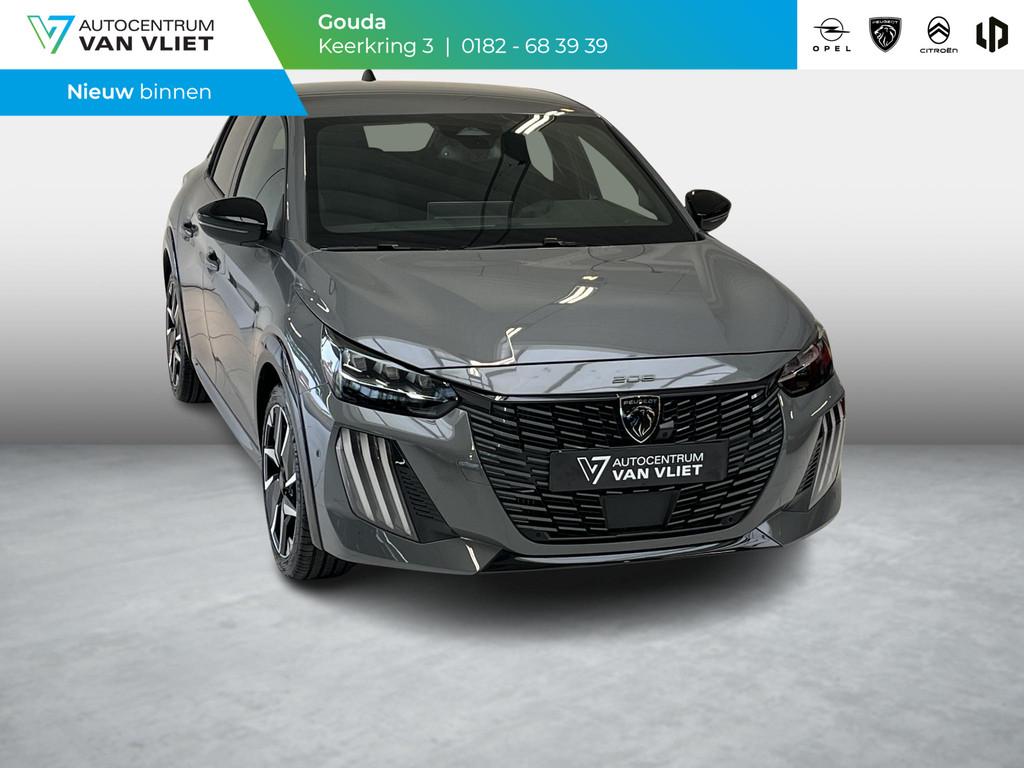 Peugeot 208 1.2 Hybrid 110 e-DCS6 GT Vision en navigation pa, Auto's, Peugeot, Bedrijf, Te koop, ABS, Achteruitrijcamera, Adaptive Cruise Control