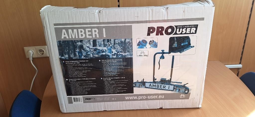 Fietsendrager 1 fiets, Ophalen, 1 fiets, Nieuw, Trekhaakdrager