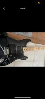 Squier ssh and amp fender 65 cyberdelux, Ophalen, Zo goed als nieuw, Solid body, Fender