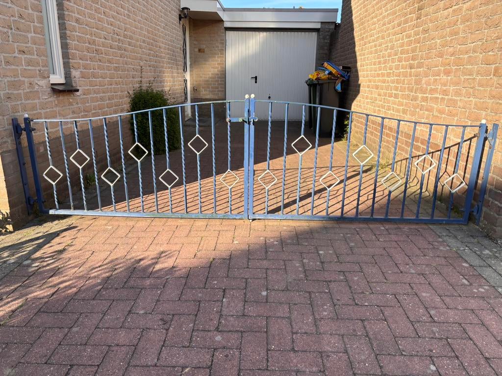 Hek, Tuin en Terras, Tuinhekken en Hekwerk, Ophalen, Zo goed als nieuw, IJzer