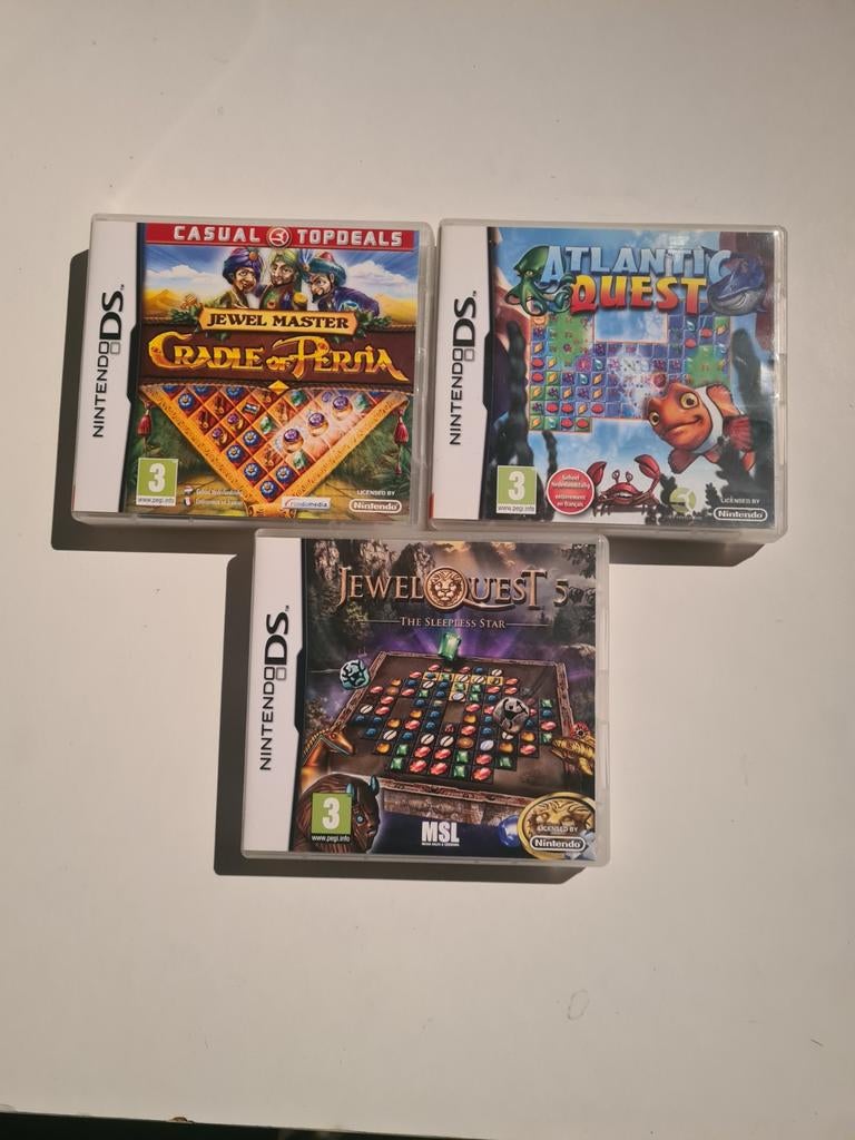 3 Nintendo DS games, Ophalen of Verzenden