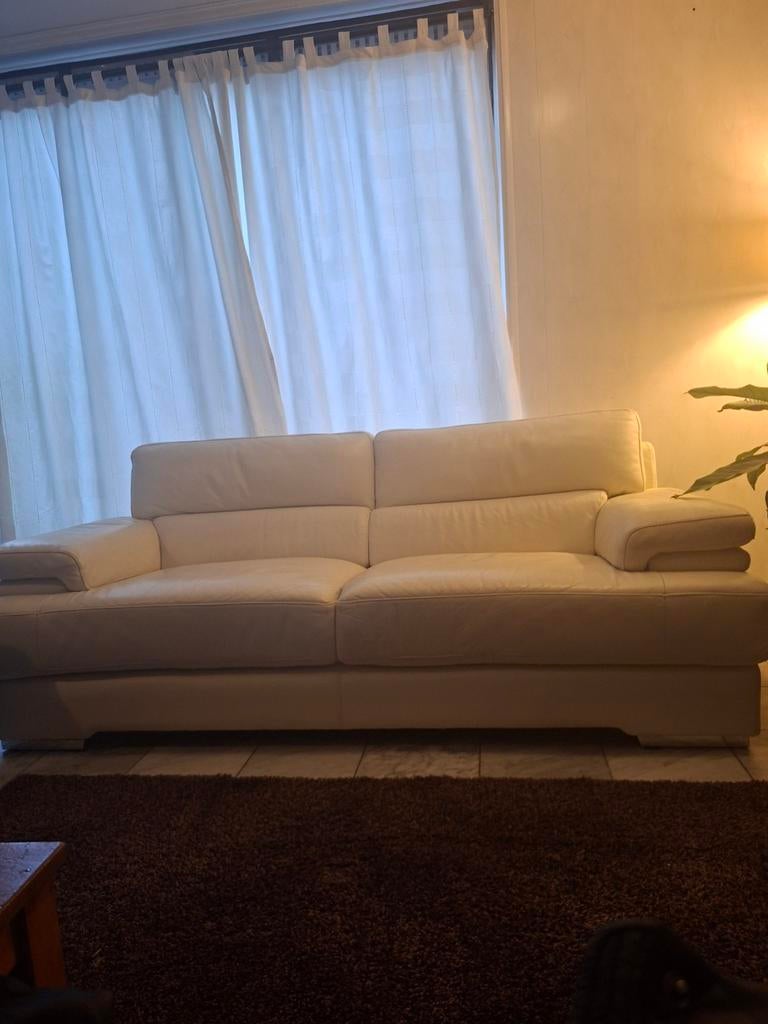 Mooie bankstel, Ophalen of Verzenden, Zo goed als nieuw, Leer