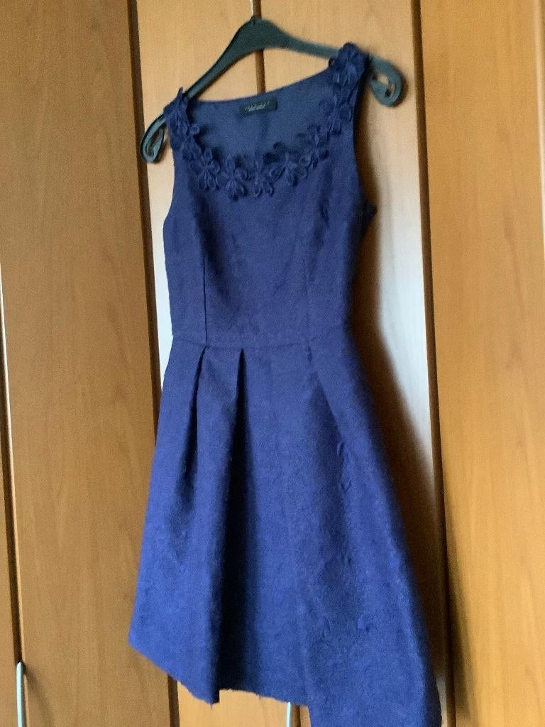 Mooie jurk van het merk Twin-Set/ Simona Barbieri, maat S., Twinset, Blauw, Ophalen of Verzenden, Knielengte