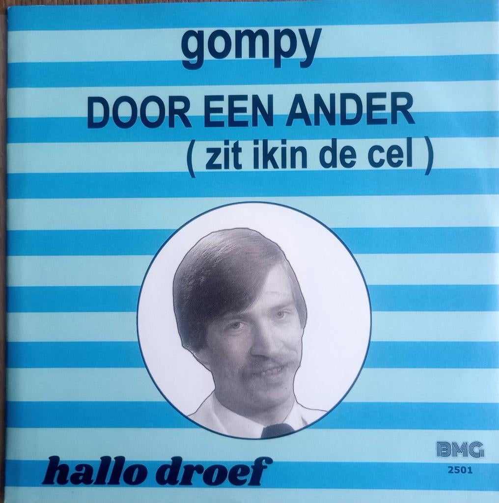 Gompy – Door een ander zit ik in de cel, Fotohoes, 7 inch, Single, 2020 tot heden