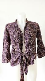 Juffrouw Jansen vestje met panterprint, maat XS, ., Ophalen of Verzenden, Zo goed als nieuw, .