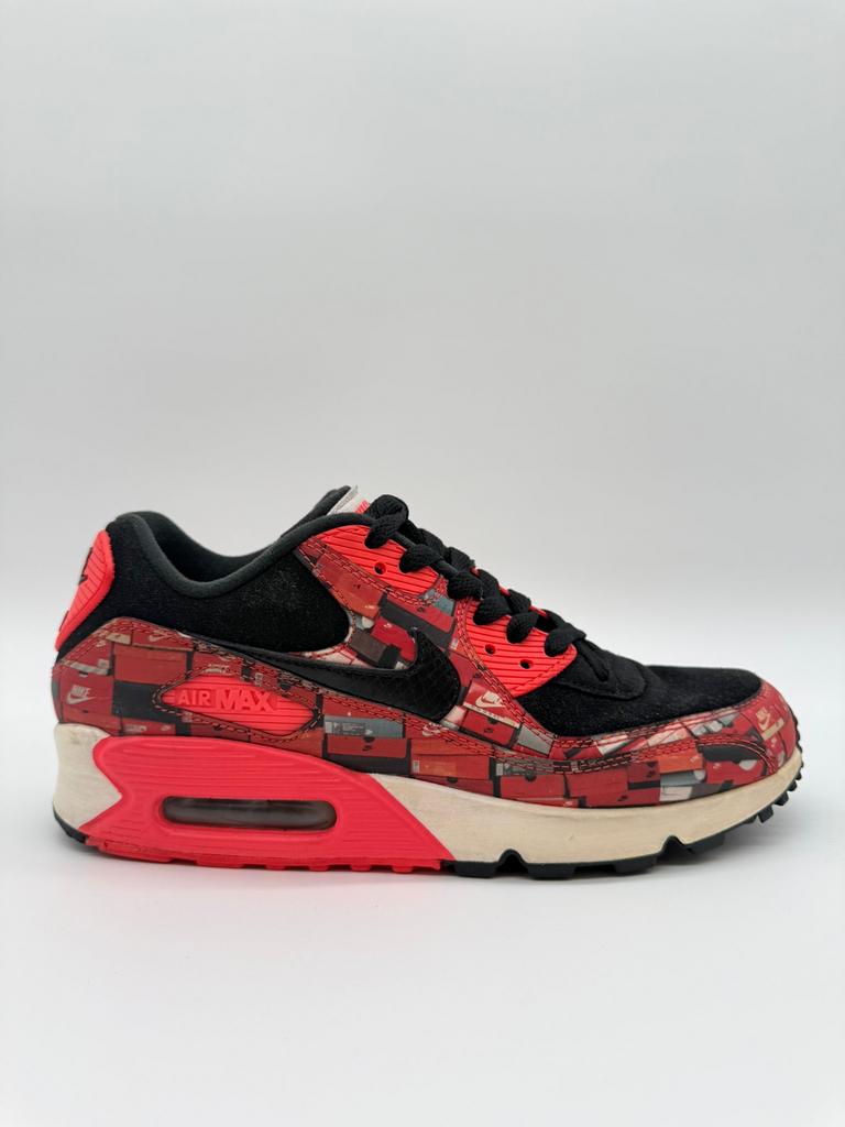 Nike Air Max 90 Atmos We Love Nike (Bright Crimson) - 40.5, ., Ophalen of Verzenden, Sneakers of Gympen, .