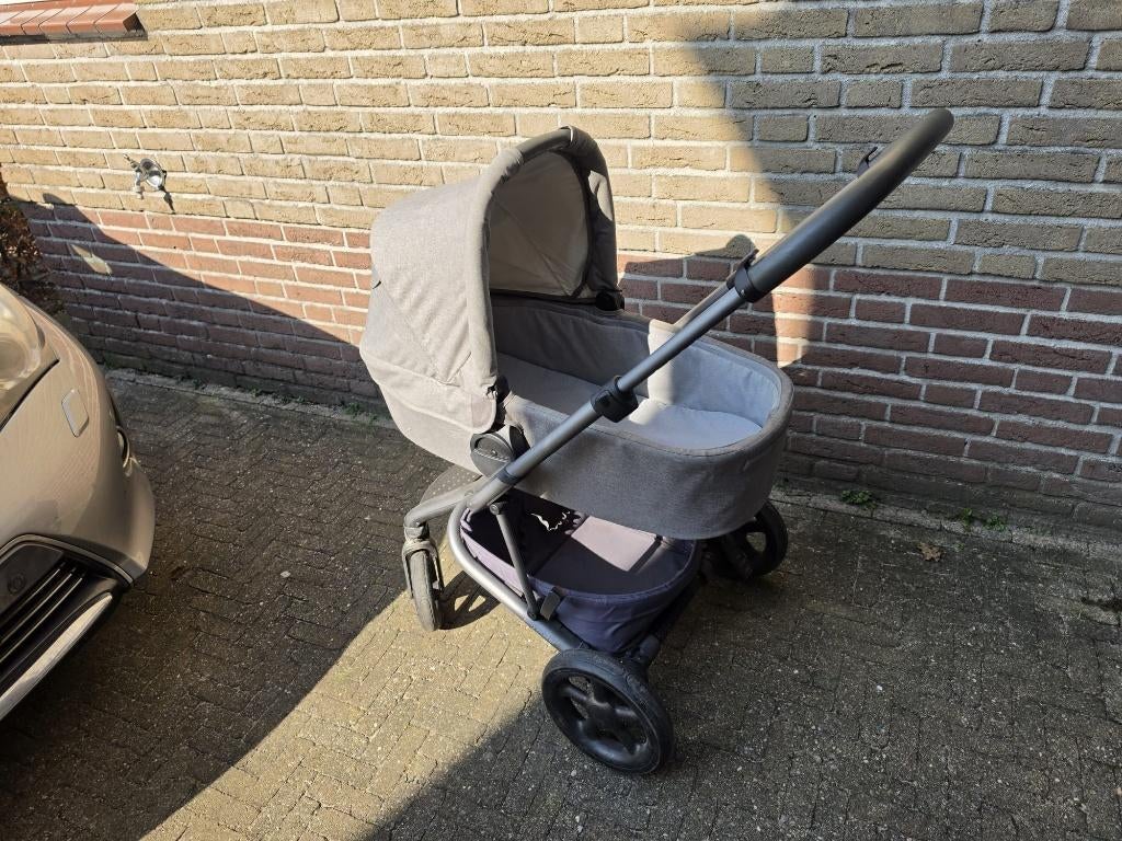 Easywalker Harvey 1 – Kinderwagenbak + zitje + accessoires, Gebruikt, Combiwagen, Verstelbare duwstang, Ophalen