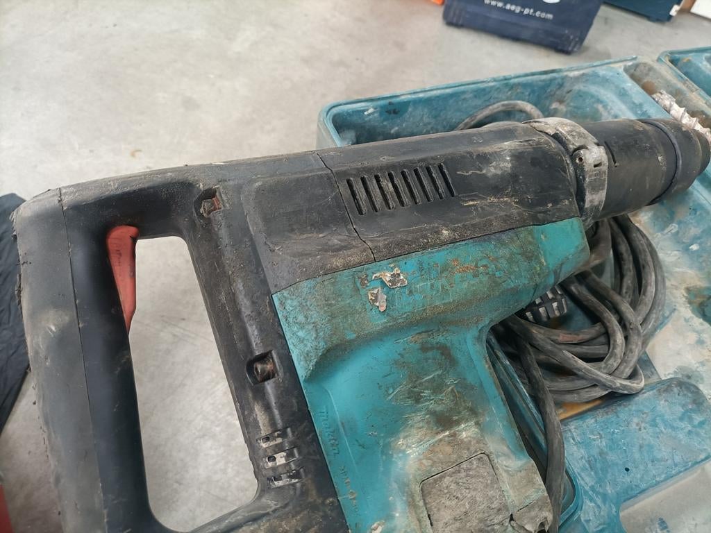 Makita zware breekhamer 10 kg - Krachtig en betrouwbaar, Boor- en/of Breekhamer, Ophalen of Verzenden, Klopboormechanisme, Gebruikt