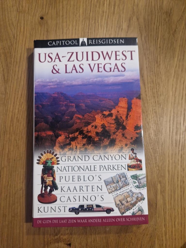 Capitool Reisgids USA-Zuidwest & Las Vegas, Capitool, Ophalen of Verzenden, Zo goed als nieuw, Reisgids of -boek