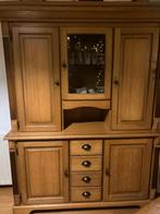 Mooie stevige buffetkast, Huis en Inrichting, Kasten | Buffetkasten, Ophalen, Glas, Zo goed als nieuw, 150 tot 200 cm