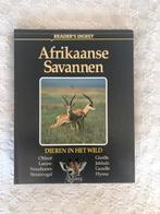 Boek "Afrikaanse Savannen, dieren in het wild" te koop!, Ophalen of Verzenden, Zo goed als nieuw