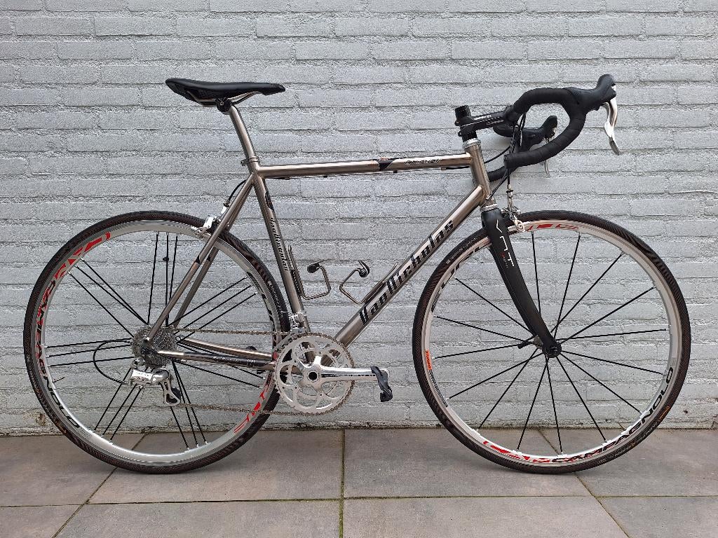 Van Nicholas Chinook Titanium Racefiets, Gebruikt, Overige maten, Meer dan 20 versnellingen, 53 tot 57 cm