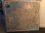Grote Michelin muur-kaart van Frankrijk op metaal, Ophalen, 2000 tot heden, Frankrijk, Landkaart
