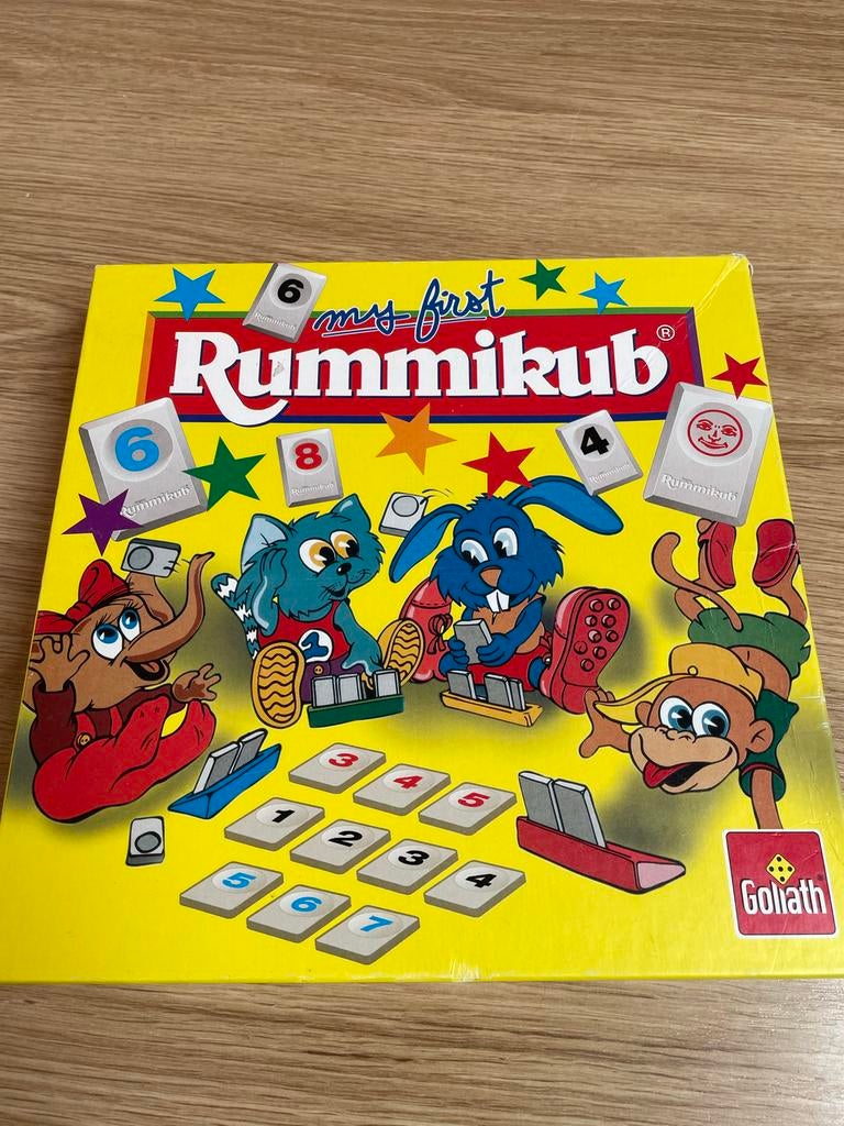 Rummikub Junior, Drie of vier spelers, Ophalen of Verzenden, Gebruikt