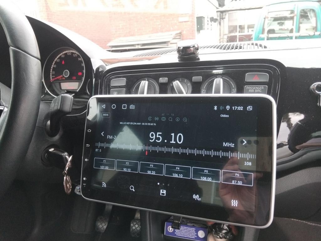 Groot Android touchscreen voor auto - Navigatie & Multimedia, Ophalen of Verzenden, Gebruikt