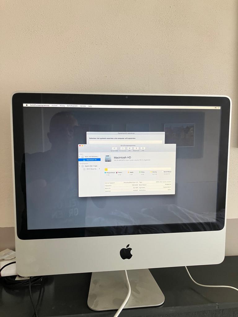 Imac computer, ouder model, Gebruikt, 8 GB, HDD, IMac