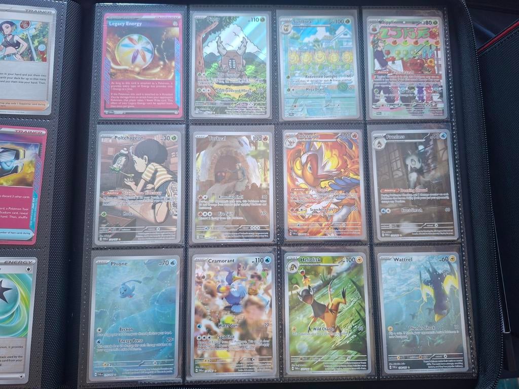 Pokemon twilight masquerade masterset bijna compleet, Ophalen of Verzenden, Zo goed als nieuw, Meerdere kaarten, Foil