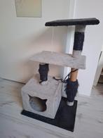 Gratis katten krabpaal zwart/grijs, Ophalen, Gebruikt