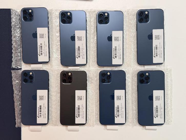 Apple iPhone 12 Pro 128GB Blauw in TOP STAAT partij, Telecommunicatie, Mobiele telefoons | Apple iPhone, Zo goed als nieuw, 128 GB