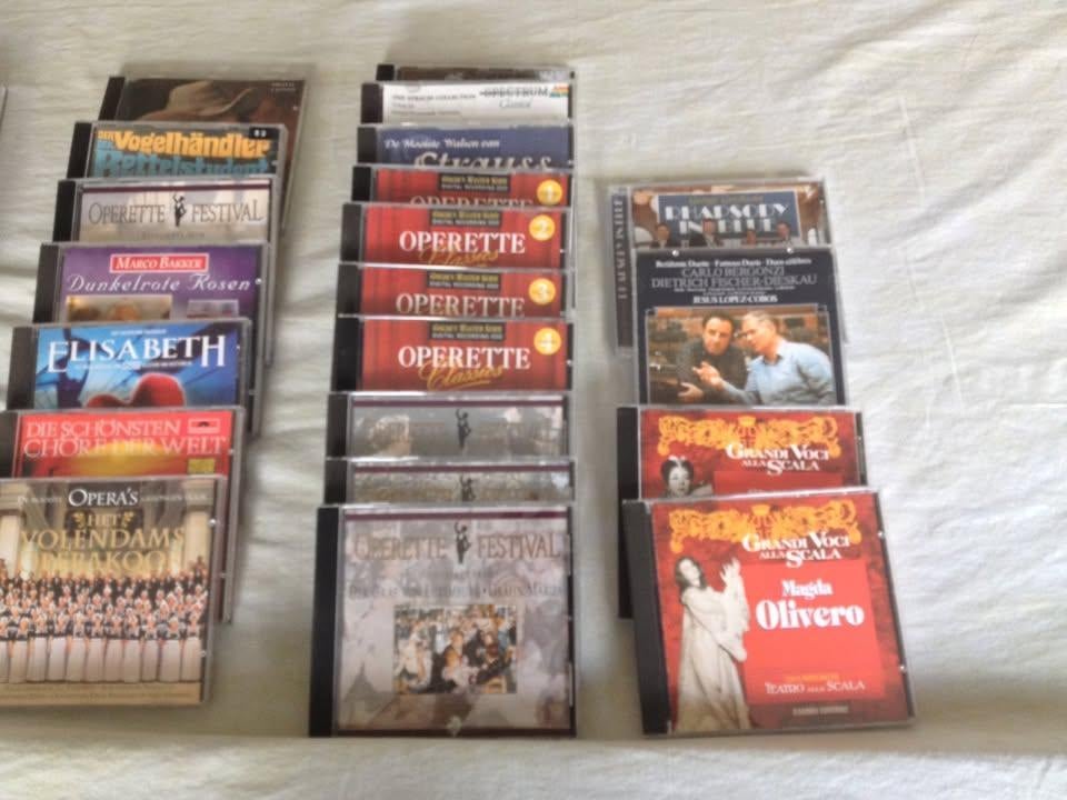 Diverse CD's klassieke en operette / operamuziek € 10,-, Ophalen, Classicisme, Zo goed als nieuw, Overige typen