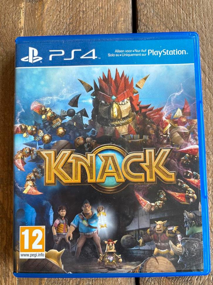 Knack - PlayStation 4 (PS4) - Actie/Avontuur, Spelcomputers en Games, Games | Sony PlayStation 4, Zo goed als nieuw, Avontuur en Actie