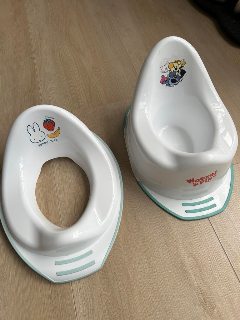 Wc oefenpotje, pot, oefenen, kind - woezel pip, Nijntje, Kinderen en Baby's, Badjes en Verzorging, Zo goed als nieuw, Overige typen