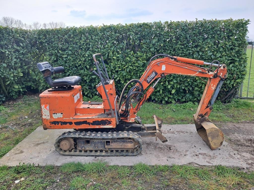 Minigraver Schaeff 800 kg / Marge / Minikraan / Diesel, Ophalen, Gebruikt