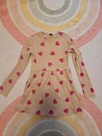 Hartjes jurk Wibra maat 134-140 crème roze, Meisje, Ophalen of Verzenden, Zo goed als nieuw, Jurk of Rok