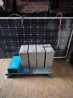 Zonnepanelen, accus, omvormer 1200w (camping,boot), Caravans en Kamperen, Ophalen of Verzenden, Zo goed als nieuw