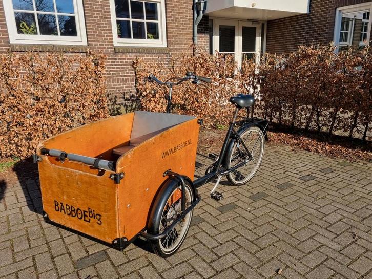 Babboe Big bakfiets, Fietsen en Brommers, Fietsen | Bakfietsen, Gebruikt, 4 kinderen of meer, Ophalen