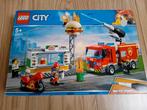 Lego City - brand in hamburgerrestaurant - 60214, Ophalen of Verzenden, Gebruikt, Complete set, Lego