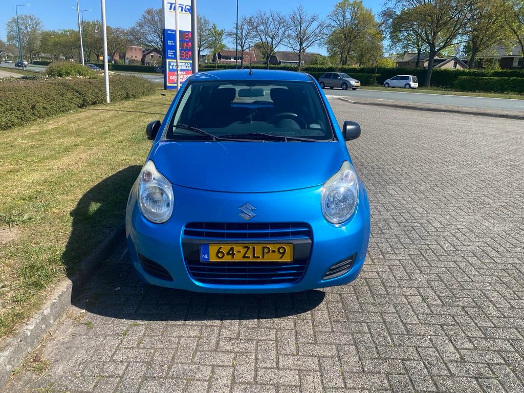 Suzuki Alto 1.0 2013 Blauw 70117km op de teller!!!, Auto's, Voorwielaandrijving, 200 kg, Origineel Nederlands, Handgeschakeld