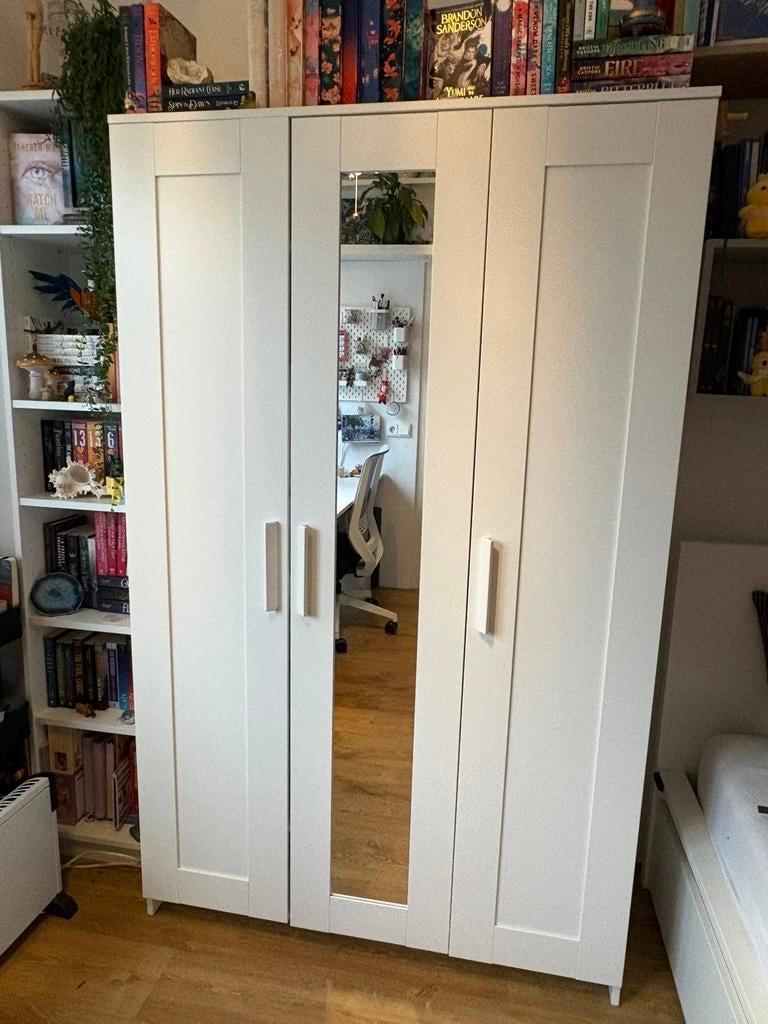 Ikea kledingkast Brimnes, Huis en Inrichting, Kasten | Kledingkasten, Ophalen, Met deur(en), 100 tot 150 cm, 100 tot 150 cm