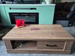Zware kwaliteit salontafel met lade, Ophalen, Gebruikt, 100 tot 150 cm, 50 tot 100 cm