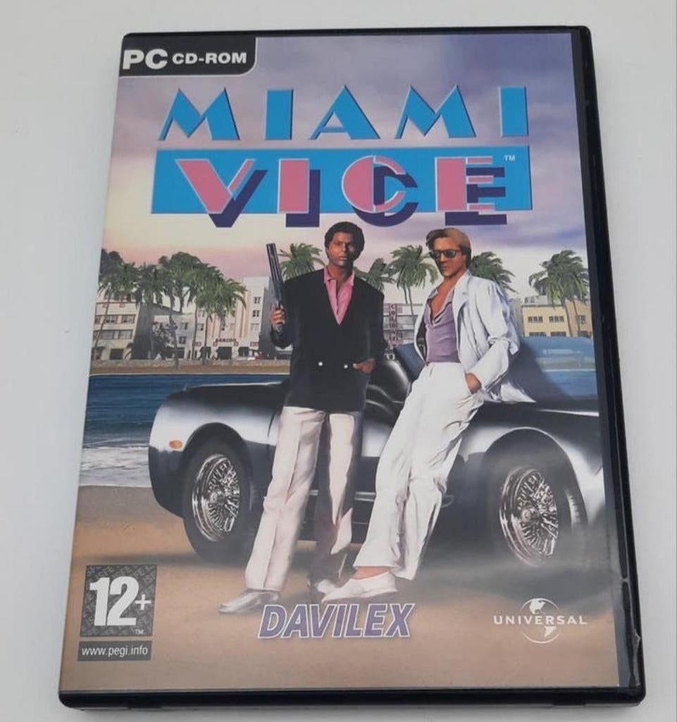Miami Vice PC cd rom Davilex, Spelcomputers en Games, Gebruikt, Overige genres, 1 speler, Ophalen of Verzenden